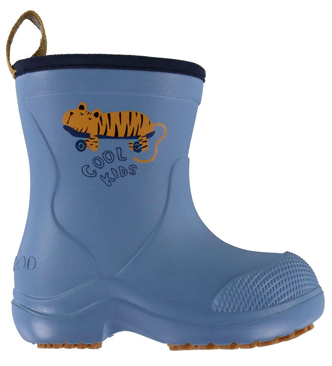 Liewood Gummistøvler - Aston - Tiger/Beach Blue