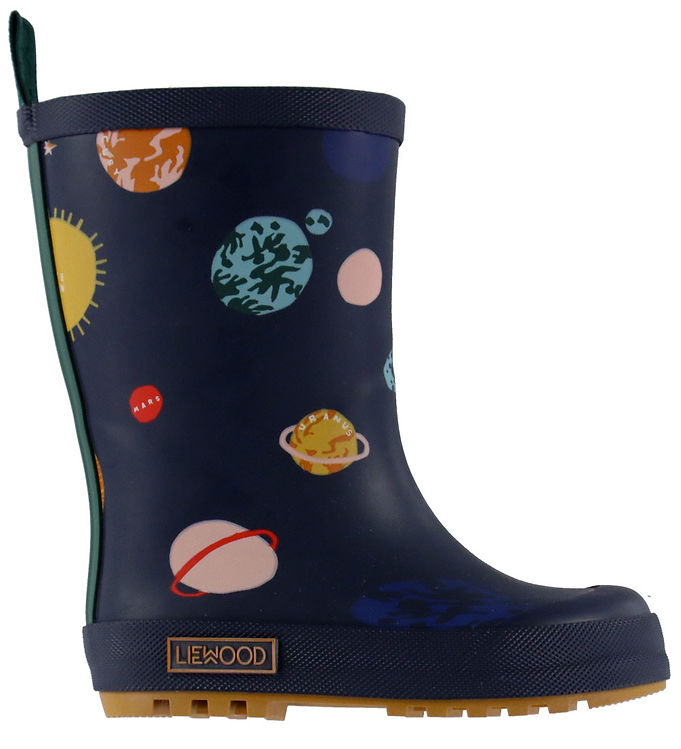 Liewood Gummistøvler m. For - Mason - Universe/Classic Navy