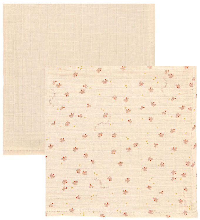 Liewood Stofbleer - Musselin - 2-pak - Lewis - Mini Butterfly/Ap