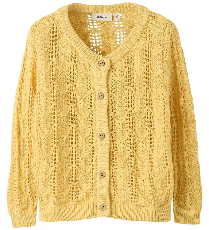 Lil Atelier Cardigan - Strik - NmfFea - Sahara Sun