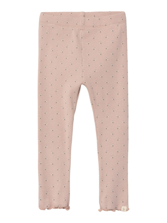 Lil Atelier Gago Fia Slim Leggings - Rose Dust - 92 cm