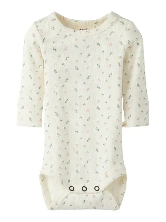 Lil' Atelier Gago Langærmet Body Slim - Coconut Milk - 86