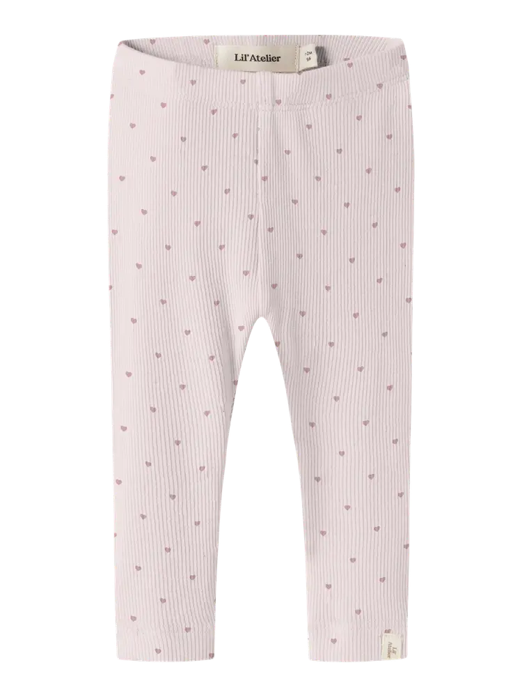 Lil' Atelier Gago Slim Leggings - Hushed Violet - 68 Lil' Atelier Gago Slim Leggings - Hushed Violet - 68