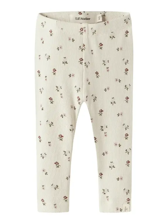 Lil' Atelier Gago Slim Leggings - Turtledove - 80