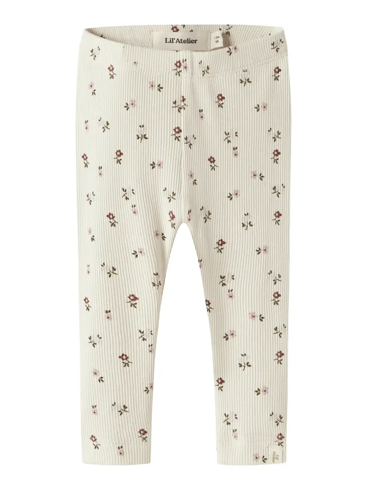 Lil' Atelier Gago Slim Leggings - Turtledove - 80 Lil' Atelier Gago Slim Leggings - Turtledove - 80