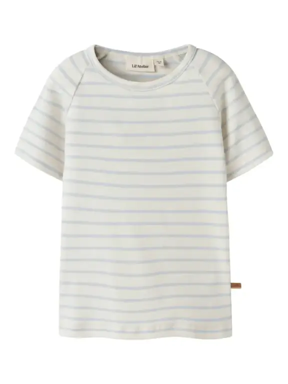 Lil' Atelier Geo Anc T-Shirt - Coconut Milk - 98