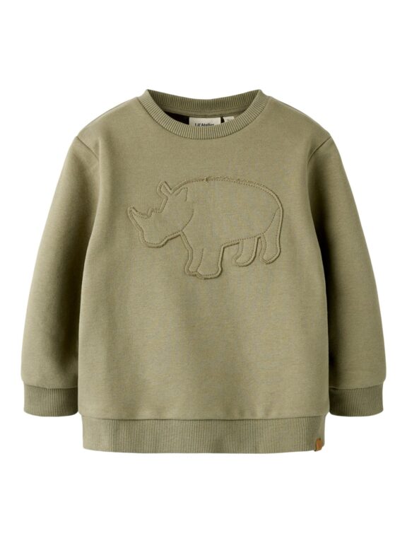 Lil Atelier ILondon Rol Loose Sweat Shirt - Overland Trek - 92 cm