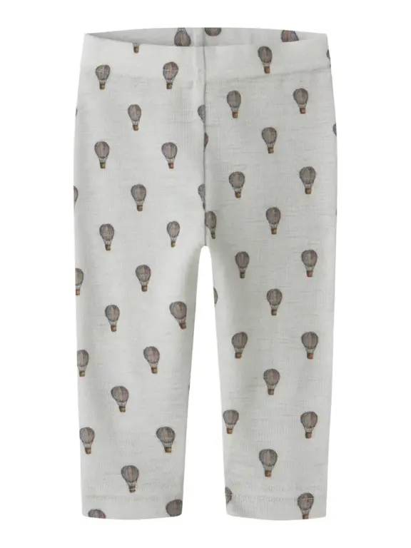 Lil' Atelier Noel Nor Uld Leggings - Oyster Mushroom - 86 Lil' Atelier Noel Nor Uld Leggings - Oyster Mushroom - 86