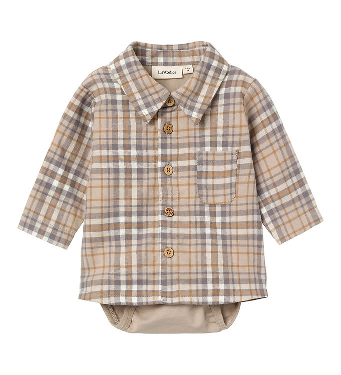 Lil' Atelier Skjortebody l/æ - NbmDamien - Pure Cashmere Lil' Atelier Skjortebody l/æ - NbmDamien - Pure Cashmere