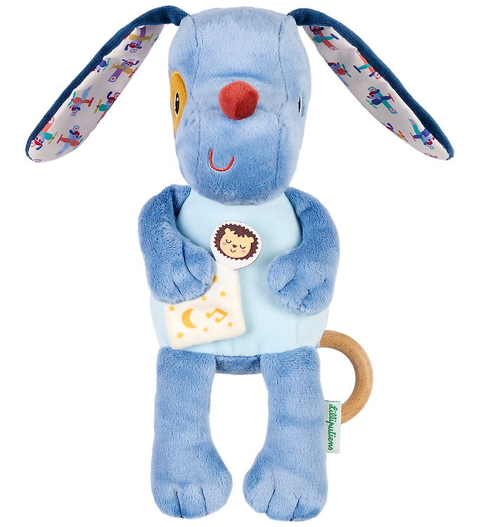 Lilliputiens Bamse m. Musik - 17 cm - Selvlysende - Jules