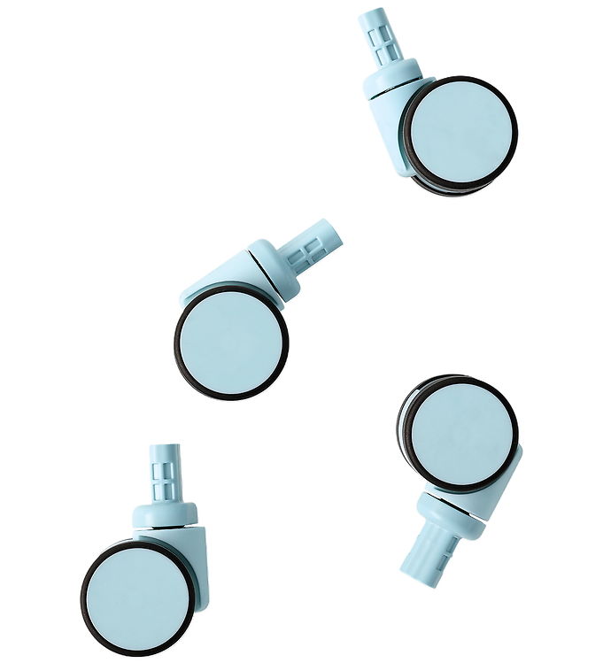 MODU Hjul til Foldekasse - 4 stk - Sky Blue MODU Hjul til Foldekasse - 4 stk - Sky Blue