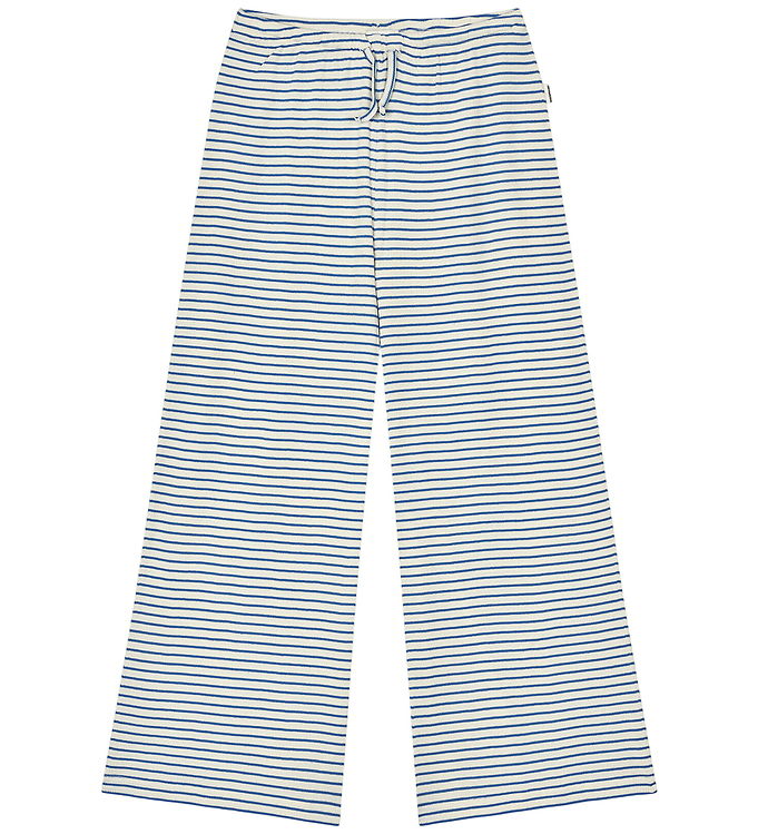Mads Nørgaard Bukser - Rib - Stripe Verona - Vanilla Ice/Bright