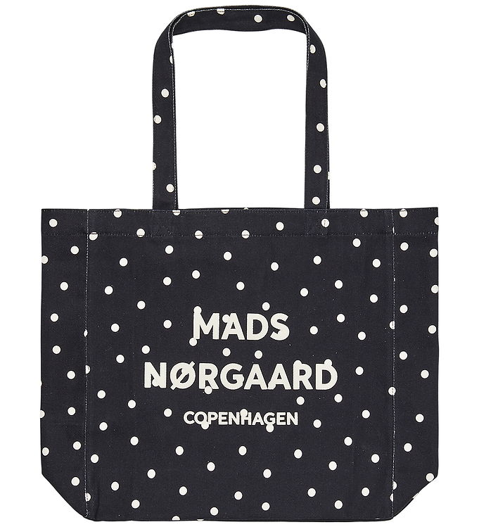 Mads Nørgaard Shopper - Boutiqno Athene - Dot Aop Black