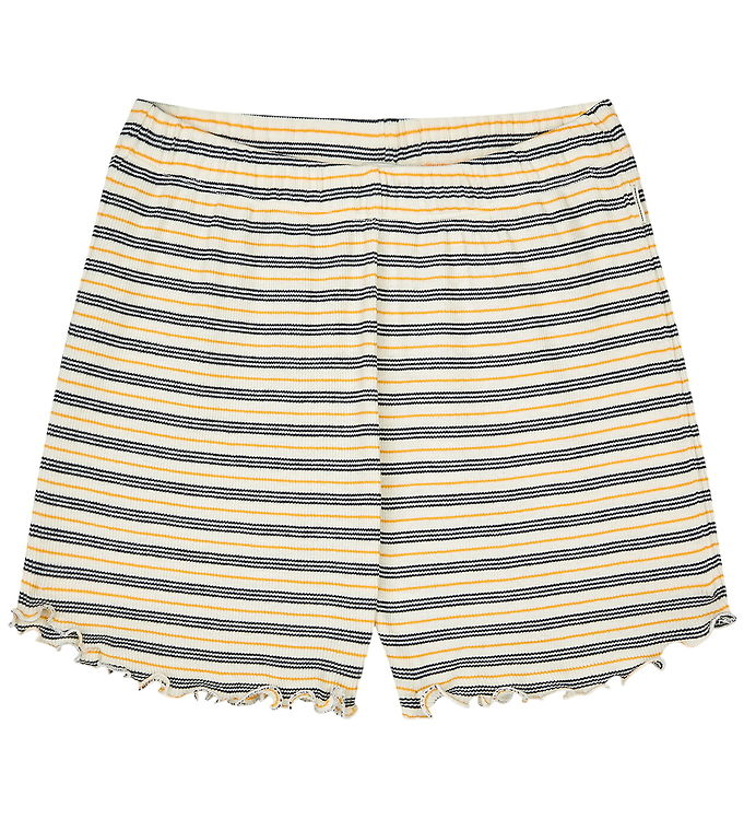 Mads Nørgaard Shorts - Prixa - Vanilla Ice/Sky Captain/Zinnia