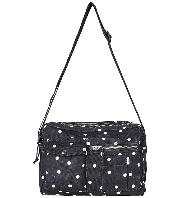 Mads Nørgaard Skuldertaske - Boutiqno Cappa - Dot Aop Black