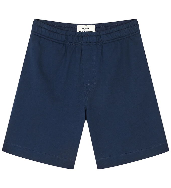Mads Nørgaard Sweatshorts - Light Terry Seano - Sky Captain
