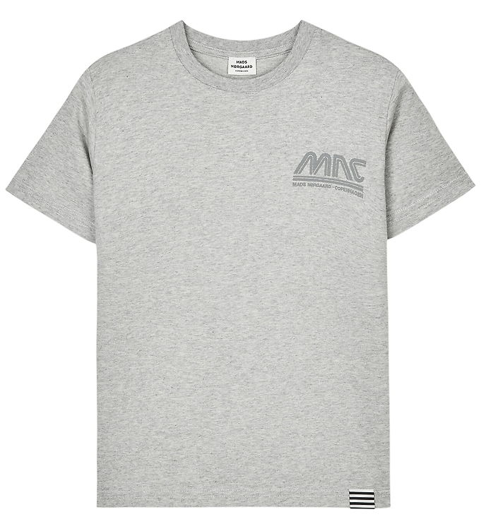 Mads Nørgaard T-shirt - Thorlino - Grey Melange