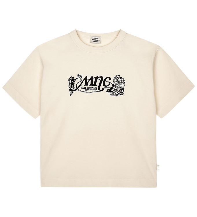 Mads Nørgaard T-shirt - Tristi - Vanille Ice