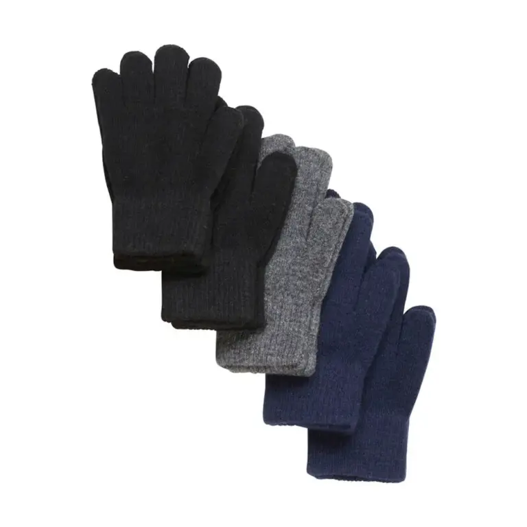 Magic Handsker 5-pak - Black - 1-2 ÅR