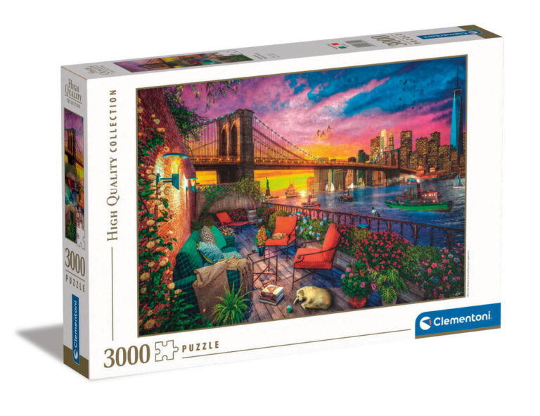 Manhattan Balcony Sunset 3000 brikker