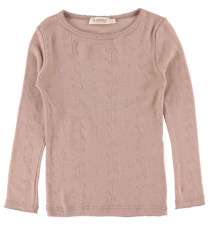 MarMar Bluse - Tamra - Uld - Burnt Rose MarMar Bluse - Tamra - Uld - Burnt Rose