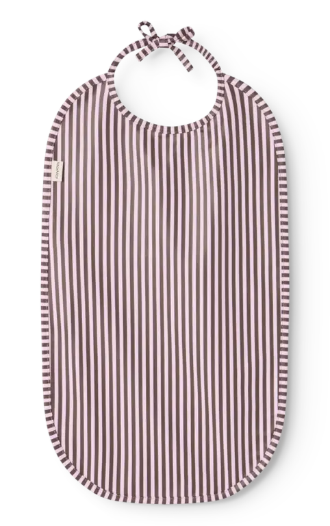 MarMar Copenhagen Bib Spiseforklæde - Pink Brown Stripes MarMar Copenhagen Bib Spiseforklæde - Pink Brown Stripes