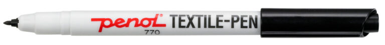Marker Penol 770 tekstil 0,8mm sort