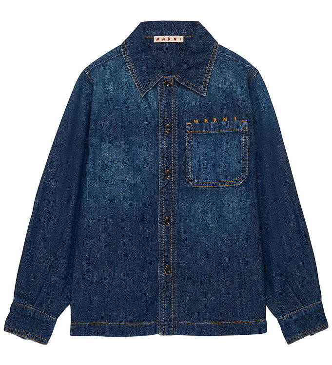 Marni Skjorte - Denim - Blå