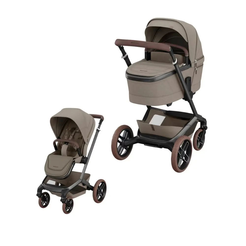 Maxi-Cosi Fame Kombivogn - Twillic Truffle Maxi-Cosi Fame Kombivogn - Twillic Truffle