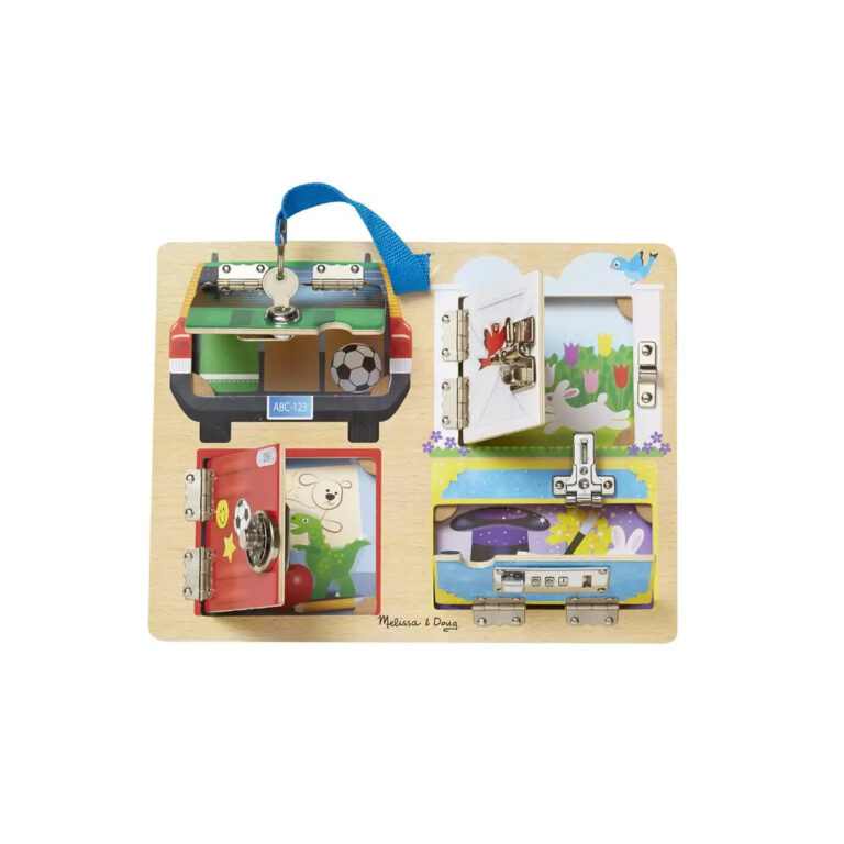 Melissa & Doug Aktivitetslegetøj - Låsebrættet