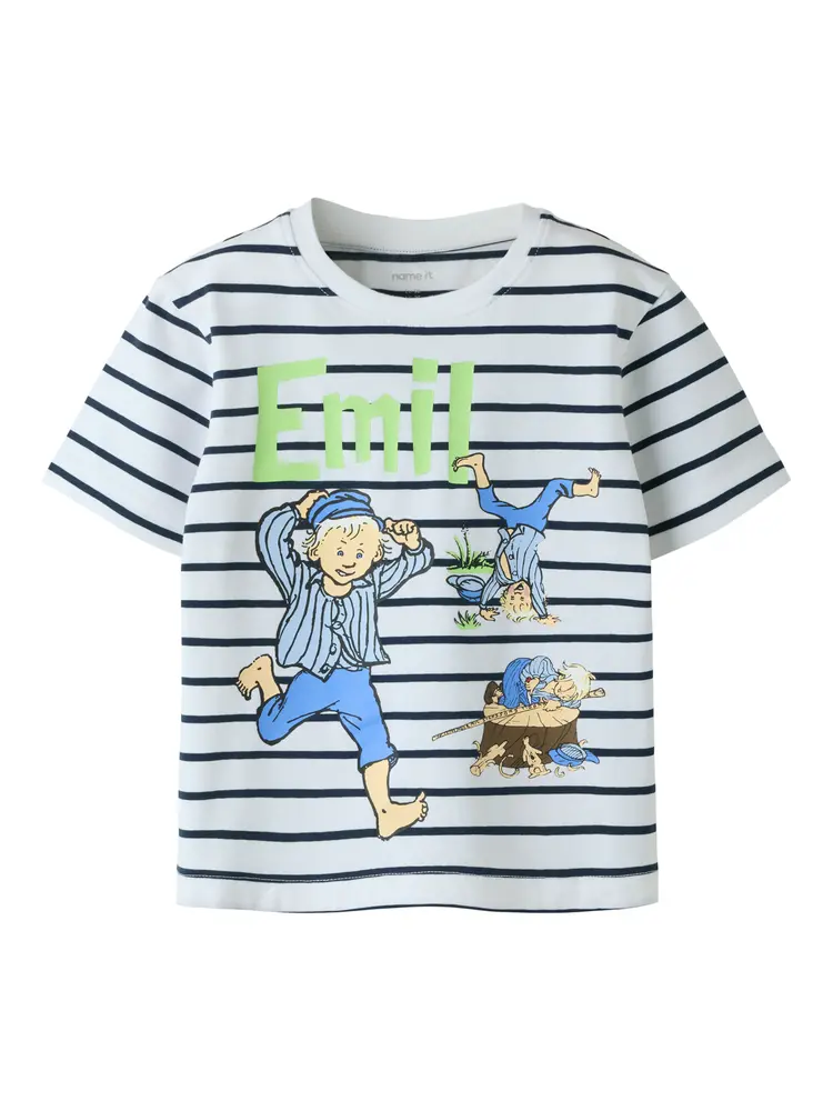 Miall Emil T-Shirt - Bright white - 104 Miall Emil T-Shirt - Bright white - 104