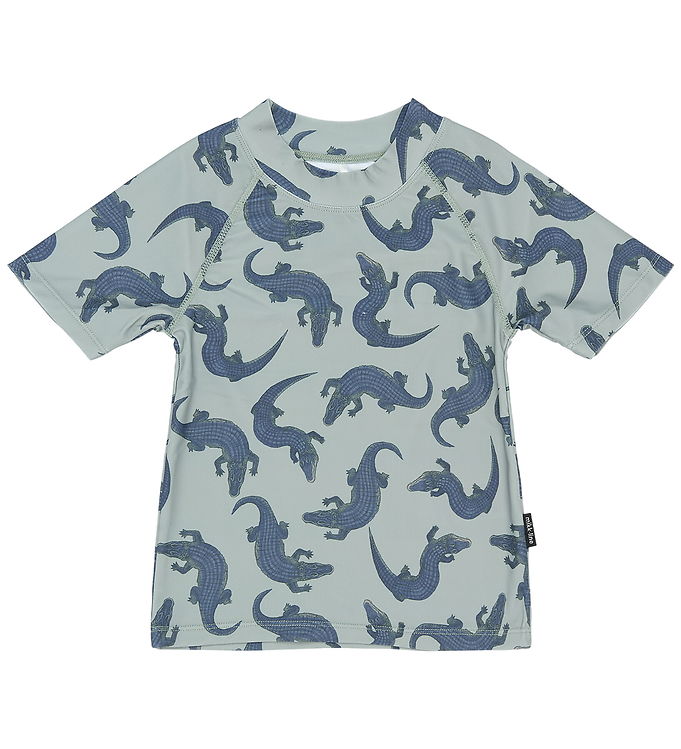Mikk-Line Badebluse - UV50+ - Croco Aop Mikk-Line Badebluse - UV50+ - Croco Aop