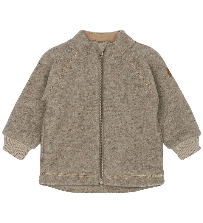 Mikk-Line Cardigan - Uld/Bomuld - Melange Denver Mikk-Line Cardigan - Uld/Bomuld - Melange Denver