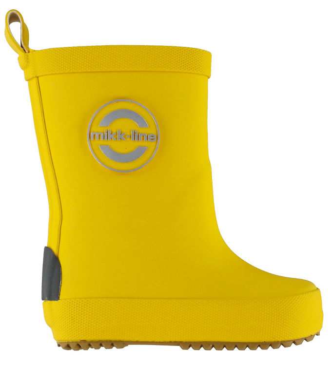 Mikk-Line Gummistøvler - Barfod - Wellies Solid - Sunflower Mikk-Line Gummistøvler - Barfod - Wellies Solid - Sunflower