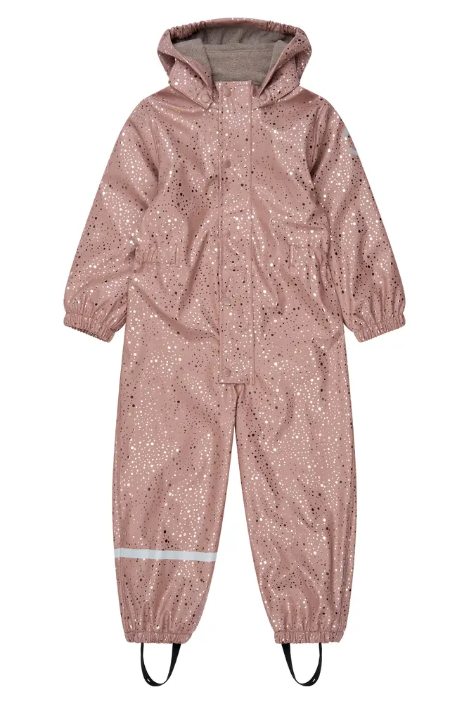 Mikk-Line Regndragt M. Fleece - Foil Dot - 92