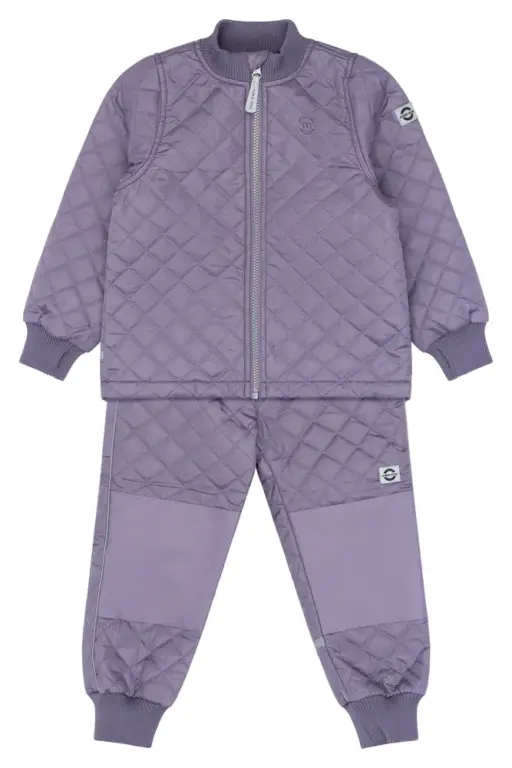 Mikk-Line Termo Sæt - Purple Sage - 110