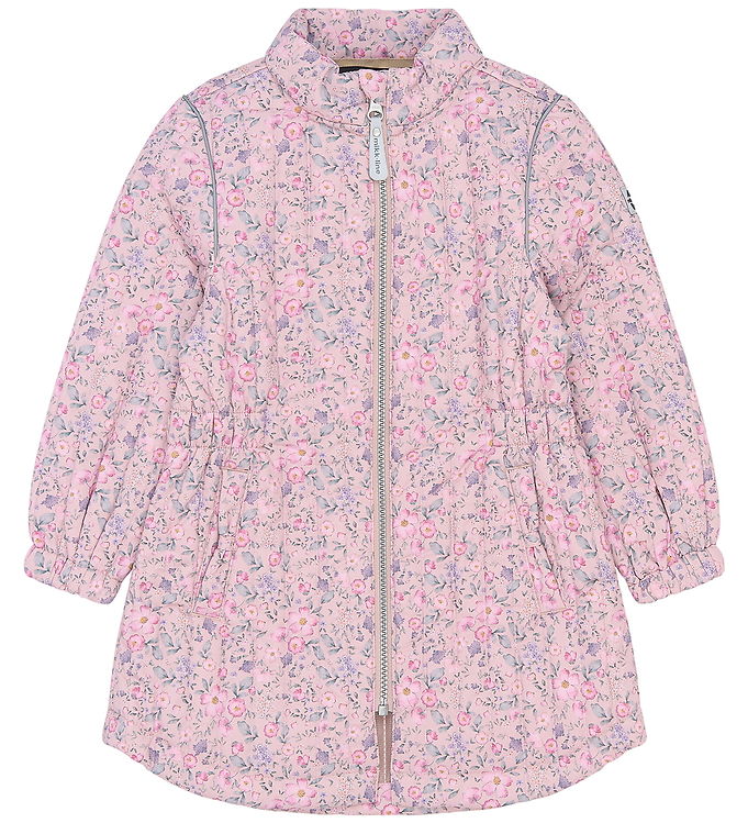 Mikk-Line Termofrakke - Quiltet - Thermal+ - Buble Flower AOP