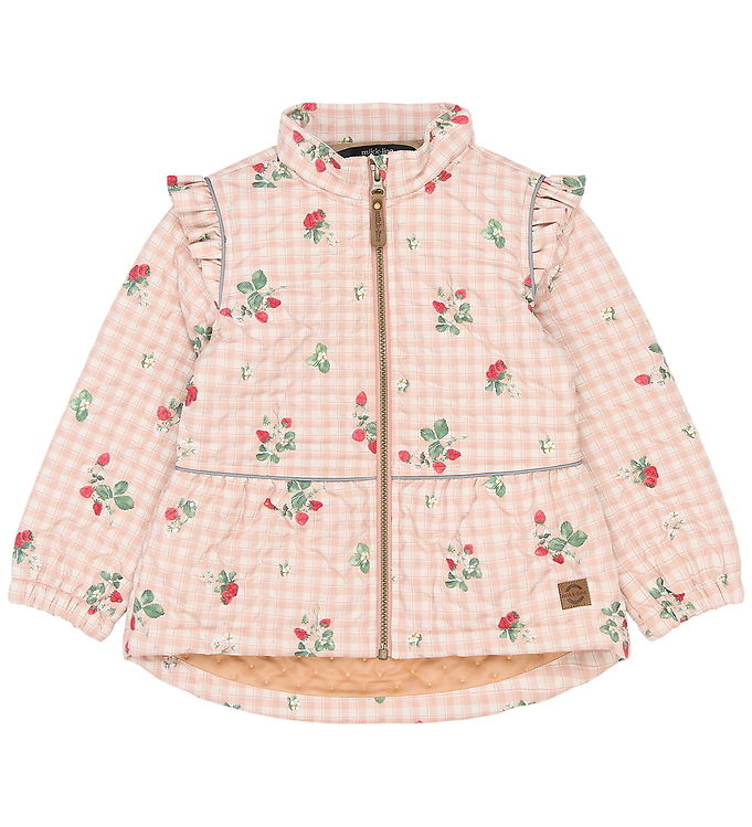 Mikk-Line Termojakke - Quiltet - Thermal+ - Strawberry AOP Mikk-Line Termojakke - Quiltet - Thermal+ - Strawberry AOP