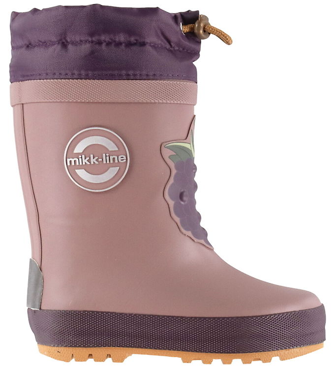 Mikk-Line Termostøvler - Wellies 3D - Blackberry