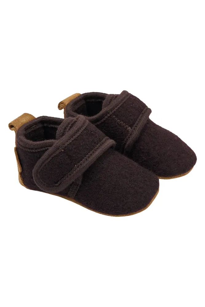 Mikk-Line Uld Prewalker - RAISIN - 0-6 MDR.