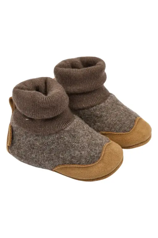 Mikk-Line Uld Rib Prewalker - Melange Denver - 0-6 MDR.