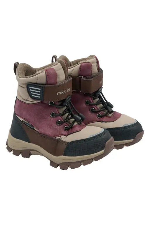 Mikk-Line Vinterstøvle Tex Velcro - Chinchilla - 27
