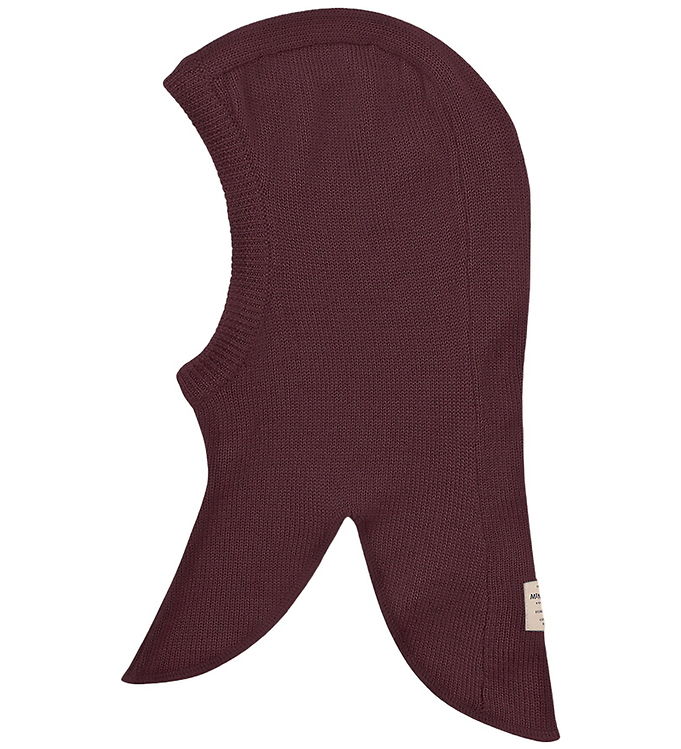 Mini A Ture Elefanthue - Uld - MatKea - 1-lags - Fudge Aubergine