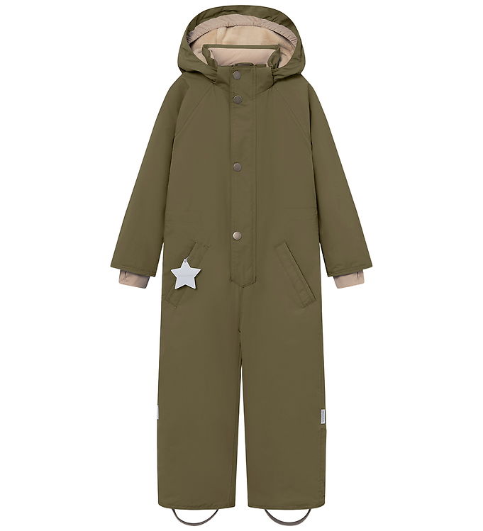 Mini A Ture Flyverdragt - MatWanni Fleece - Kalamata Green