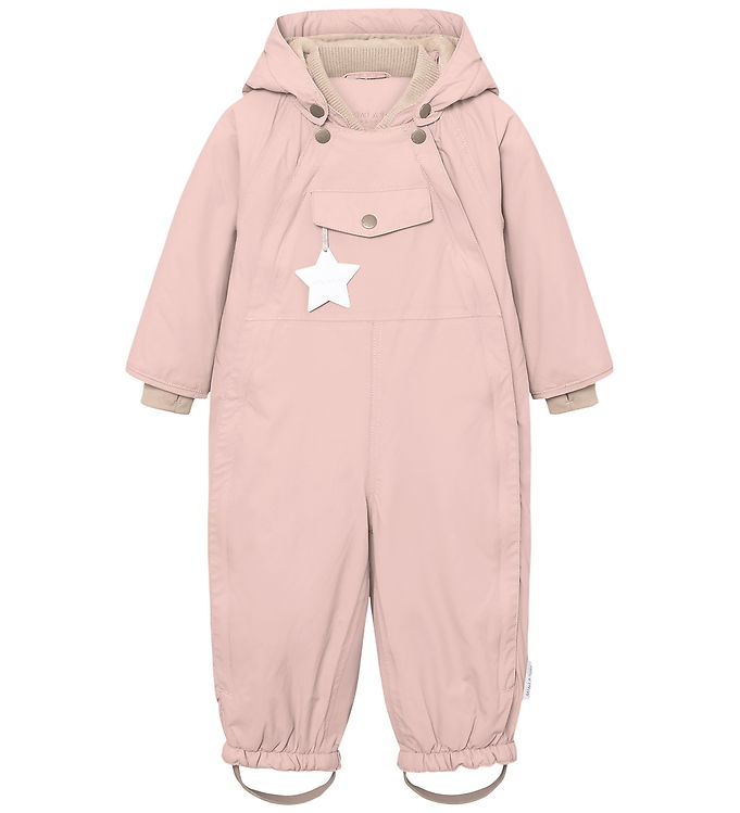 Mini A Ture Flyverdragt - MatWisti Fleece - Adobe rose Mini A Ture Flyverdragt - MatWisti Fleece - Adobe rose