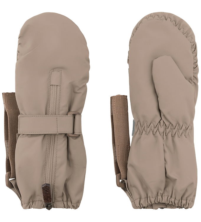 Mini A Ture Luffer - MatCesar Fleece - Grey Brown m. Lynlås Mini A Ture Luffer - MatCesar Fleece - Grey Brown m. Lynlås