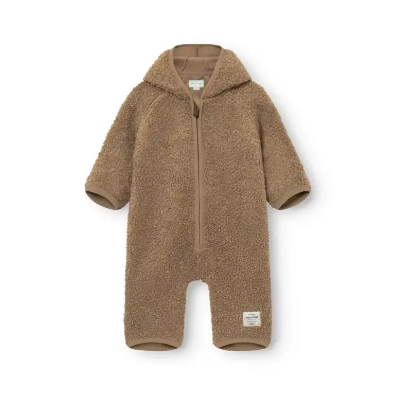 Mini A Ture Matadel Teddyfleece Heldragt - Otter Brown - 18 MDR./86 Mini A Ture Matadel Teddyfleece Heldragt - Otter Brown - 18 MDR./86