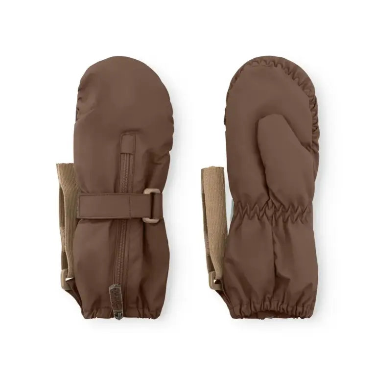 Mini A Ture Matcesar Fleeceforede Vanter - Chestnut Brown - 2-3 ÅR