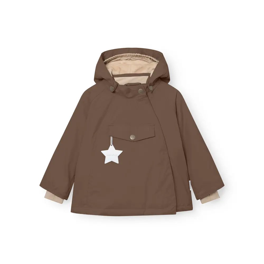 Mini A Ture Matwang Fleeceforet Vinterjakke - Chestnut Brown - 3 ÅR/98 Mini A Ture Matwang Fleeceforet Vinterjakke - Chestnut Brown - 3 ÅR/98