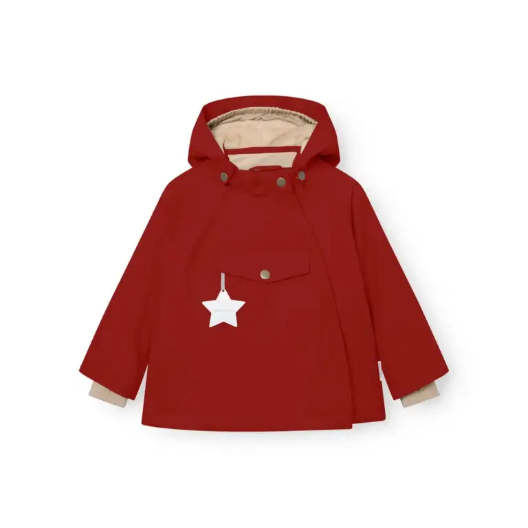 Mini A Ture Matwang Fleeceforet Vinterjakke - Chili Pepper - 3 ÅR/98